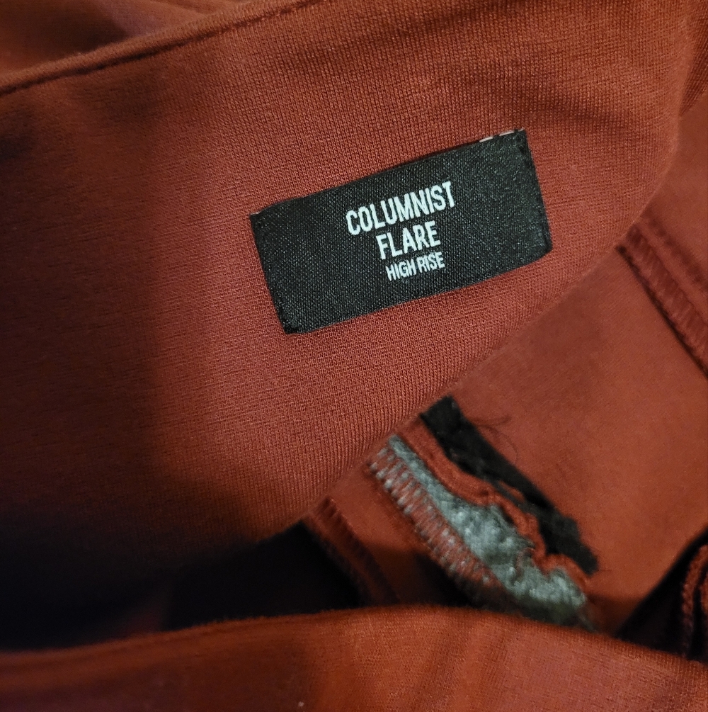 Express Columnist Flare High Rise Pants - Picture 2 of 13